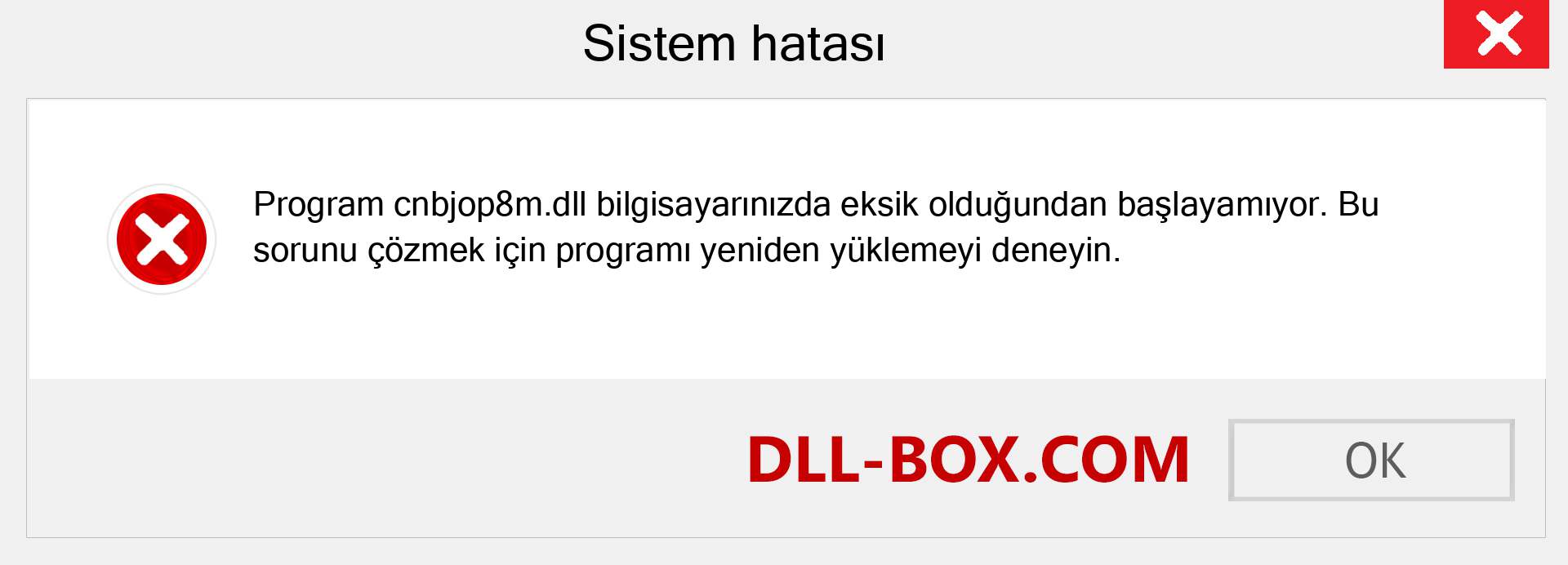 cnbjop8m.dll dosyası eksik mi? Windows 7, 8, 10 için İndirin - Windows'ta cnbjop8m dll Eksik Hatasını Düzeltin, fotoğraflar, resimler